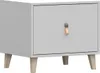 Nachttisch Nachttischschrank mit Schublade Nachtkommode Produktbild-Vorschau 1