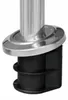 W'eau Poolleiter Muro 4 Stufen Edelstahl AISI 316 Silber Produktbild-Vorschau 3