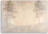 Feeby - Leinwand Bilder - Wald Nebel - 30x20 cm - Deko Produktbild-Vorschau 3