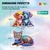 Puzzle di animali 2-in-1 – Cani e gatti, 685 e 632 pezzi Anteprima dell’immagine prodotto 4