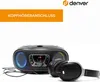 Denver TCL-212BT Boombox mit CD, Bluetooth, USB, AUX & Produktbild-Vorschau 6