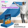 EllaTex Jersey Kinder Spannbettlaken 70x140 Baumwolle – Produktbild-Vorschau 2