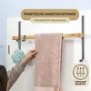 eluno Tür-Hängeregal aus Metall und Bambus, Produktbild-Vorschau 3