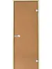 Saunatür Harvia Frame – Espe / Bronze Glas / 70 x 190 Produktbild-Vorschau 2