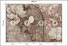 Muralo Selbstklebende Fototapete BLUMEN Ornamente Produktbild-Vorschau 2