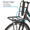 Bisan FLUANTE C, Schwarz, City Bike 29 Zoll, 700C, mit Produktbild-Vorschau 6