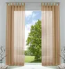 2er-Pack Gardinen Transparent Vorhang Set Wohnzimmer Voile Produktbild-Vorschau 1