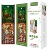 Puzzle 3D, Book Nook Alice in Wonderland, legno, Tonecheer, Anteprima dell’immagine prodotto 2