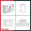 KOTARBAU® T-kus pro ploché větrací potrubí 110x55mm s Náhled obrázku produktu 4