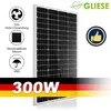 Gliese Solarpanel 300Watt Monokristallin Solarmodul Produktbild-Vorschau 1