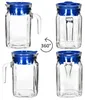 2x KORA Kühlschrankkrug mit Deckel blau 0,5L Henkel Produktbild-Vorschau 4