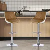 Barhocker 2er Set Drehbare Barstuhl Küchenhocker aus Produktbild-Vorschau 4
