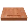 vidaXL Sandkasten Tannenholz 95×90×15 cm Produktbild-Vorschau 10