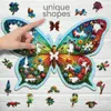 WOODEN CITY Puzzle en bois Papillon coloré 150 pièces Voir les images du produit 4