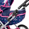 Kinderplay Puppenwagen mit verstellbarem Griff – klappbare Produktbild-Vorschau 13