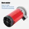 12V kompresor vzduchového klaksonu 105-115 dB motor Náhled obrázku produktu 8