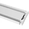 Embouts ( 2 pièces ) pour rail de rideau aluminium - blanc Voir les images du produit 5