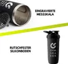 Edelstahl Protein Shaker 900ml mit Sieb für cremige Protein Produktbild-Vorschau 6