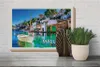 Holzschild Reise 30x20cm Mallorca Spanien Cala Figuera Ort Produktbild-Vorschau 4