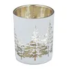 Relaxdays Teelichthalter im 12er Set, mit Tannenbaum-Motiv, Produktbild-Vorschau 7