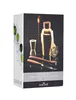 Cocktail-Set, 6-teilig, Edelstahl, Holz, Gold - BarCraft Produktbild-Vorschau 2