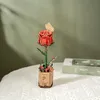 ROBOTIME Rowood 3D-Holzpuzzle June Rose 106 Puppen Produktbild-Vorschau 10