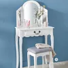 Schminktisch-Hocker "Aurell" - Atmosphera créateur Produktbild-Vorschau 7