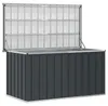 vidaXL Zahradní box antracit 129x67x65 cm Náhled obrázku produktu 4
