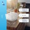 Benbow Rechteckiger Eimer mit Deckel mit Griff 5L Anzahl: 1 Produktbild-Vorschau 2
