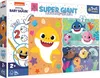CUBI PUZZLE 15 GIGANTE Baby Shark 42004 Anteprima dell’immagine prodotto 1