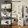 Armoire de salle de bain Puluomis, meuble de rangement pour Voir les images du produit 9