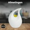 Teardrop Urne aus Aluminium - 800 ml - Handgefertigte Urne Produktbild-Vorschau 8