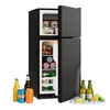 Merax 60L Minikühlschrank mit Gefrierfach 22L, Glastür & Produktbild-Vorschau 1