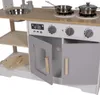 Dětská dřevěná kuchyňka s vybavením Kruzzel 21933 Náhled obrázku produktu 3