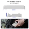 A person is placing a small white electronic device into a dark bag pocket. Produktbild-Vorschau