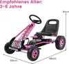 COSTWAY Gokart mit Handbremse und verstellbarem Sitz, Produktbild-Vorschau 7