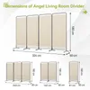 Angel Living 4-częściowy składany parawan 324 x 180 cm Podgląd zdjęcia produktu 3