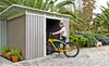 Wasabi - Metallischer Gartenunterstand 8,96 m² Coffee – Mit Produktbild-Vorschau 3