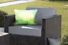 MuchoWow® Outdoor Kissen - Gras - Sommer - Ölfarbe - 50x30 Produktbild-Vorschau 5