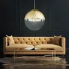 Hängelampe, Glaskugel, gold transparent, D25 cm Produktbild-Vorschau 10