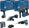 Combo Kit 18V-Set mit 5 Werkzeugen: GSB + GBH + GWS + GSA + Produktbild-Vorschau 1