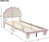 okwish Čalouněná postel 90 x 200 cm s vícebarevným LED Náhled obrázku produktu 7