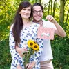 Mr. & Mrs. Panda Schild Einhorn Sternenhimmel DIN A5 - Rot Produktbild-Vorschau 4