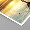 Poster - Poster ohne Rahmen - Surfer sonnenuntergang ozean Produktbild-Vorschau 2