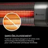 Dark Wave Chauffage infrarouge 2000W Tube carbone doré IP65 Voir les images du produit 5