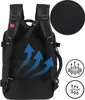 Peterson | Wasserdichter Polyester-Reiserucksack, Schwarz, Produktbild-Vorschau 17