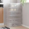 vidaXL Úložné boxy 6 ks. Plastové 25 l stohovatelné Náhled obrázku produktu 2