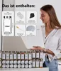 Set 36 pezzi - Barattoli per spezie Deco Haus con coperchio Anteprima dell’immagine prodotto 8