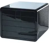 HAN 21551-13, 5 Schublade(n), Schwarz, Glänzend, Einfarbig, Produktbild-Vorschau 1