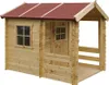 Timbela Maison de jeu en bois pour enfants - Maison de jeu Voir les images du produit 1
